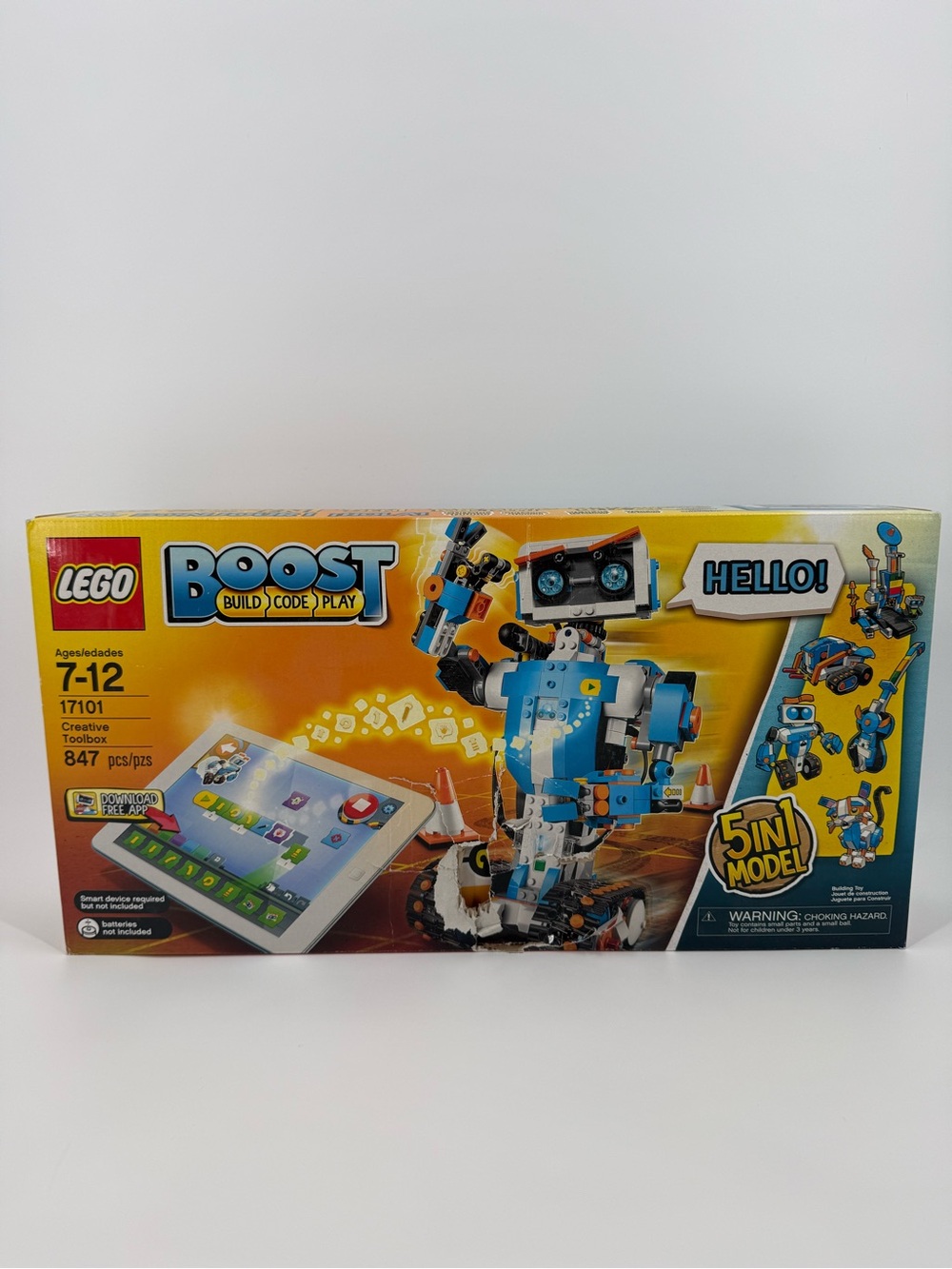 Lego Boost Robotics build code play